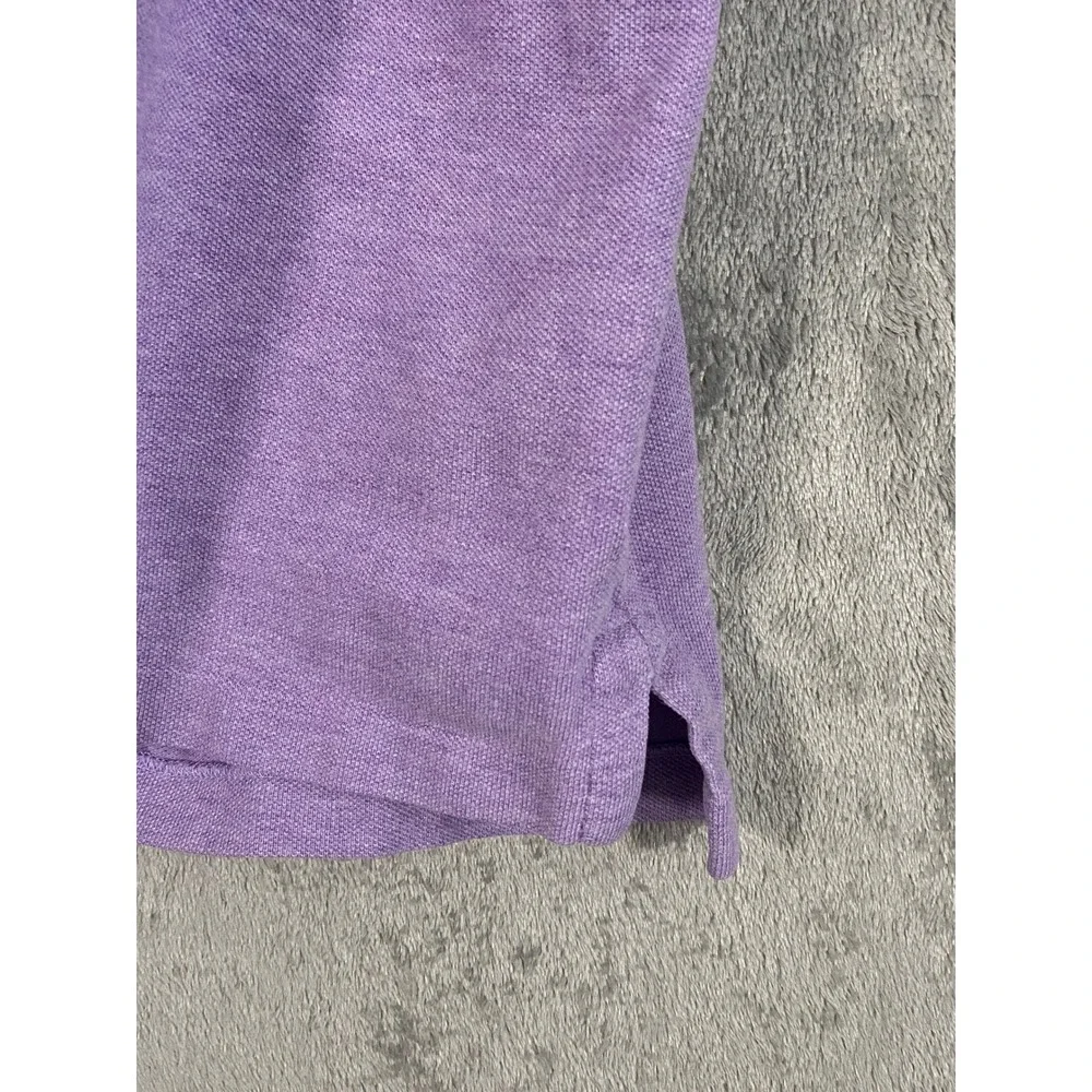 Polo Ralph Lauren Polo Shirt Men XXL Purple Classic Fit Pique Short Sleeve Pony‎